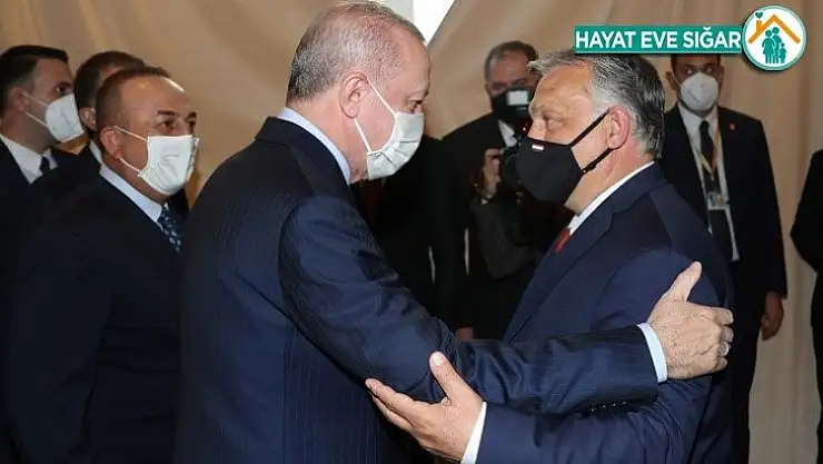 Cumhurbaşkanı Erdoğan, Macaristan Başbakanı Orban ile görüştü