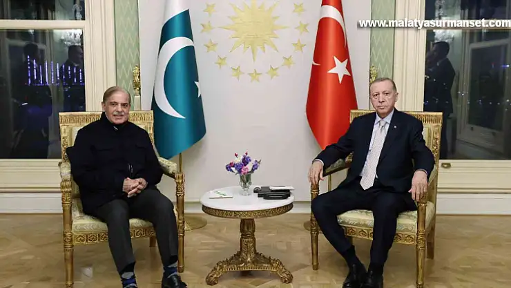Cumhurbaşkanı Erdoğan, Pakistan Başbakanı Şerif ile görüşme gerçekleştirdi