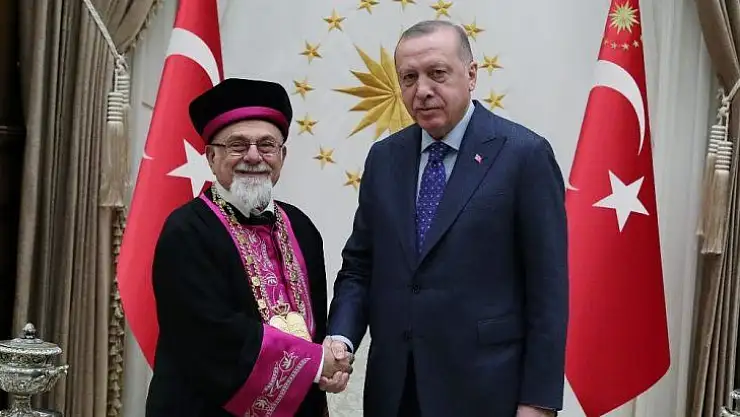 Cumhurbaşkanı Erdoğan Türk Yahudi Cemaati temsilcilerini kabul etti