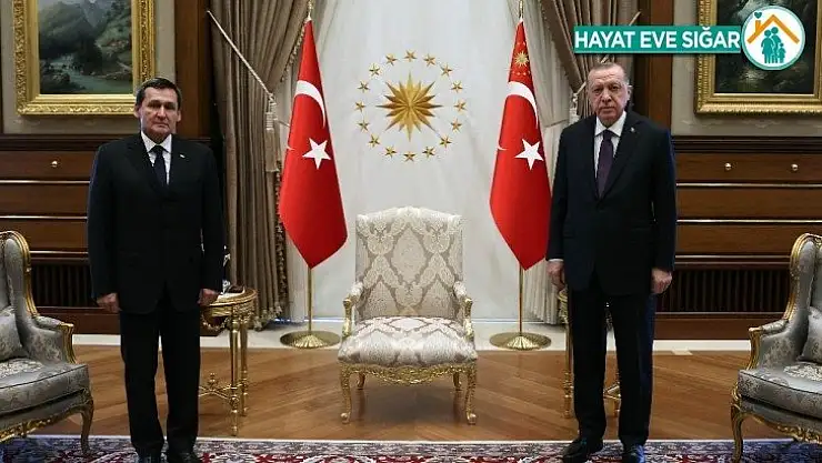 Cumhurbaşkanı Erdoğan Türkmenistan Dışişleri Bakanı'nı kabul etti