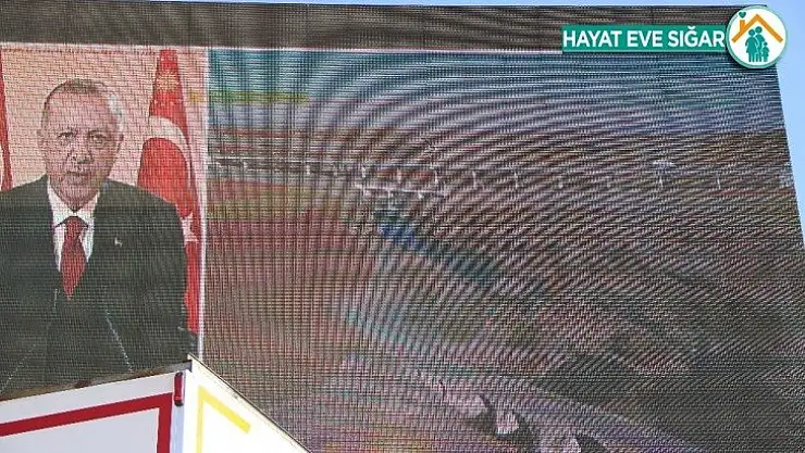 Cumhurbaşkanı Erdoğan video konferans yöntemi ile Diyarbakır'daki açılışa katıldı