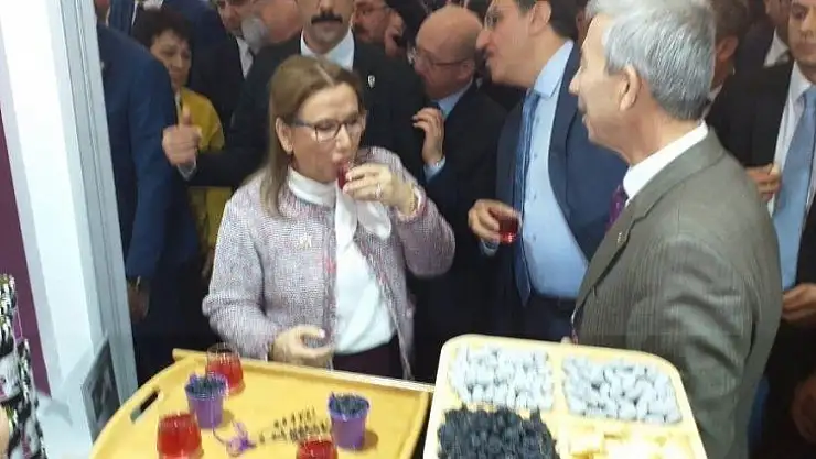 Cumhurbaşkanı Yardımcısı Oktay ve Bakan Pekcan'dan Arapgir standına ziyaret