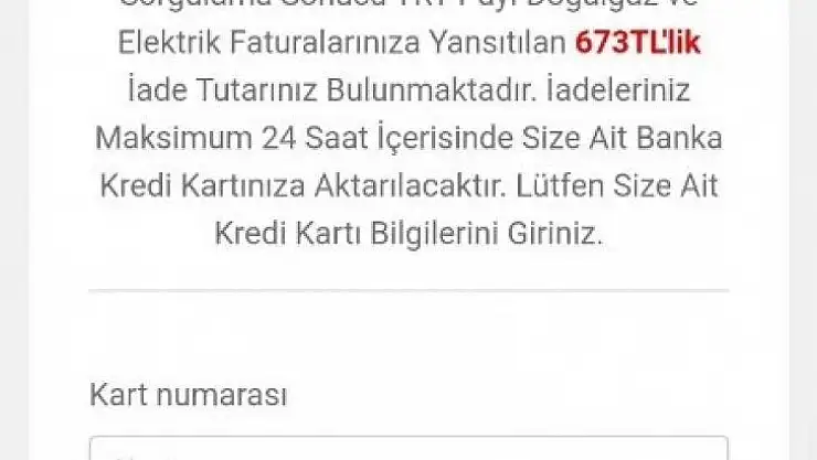 Cumhurbaşkanlığı Logosu ile dolandırıcılık