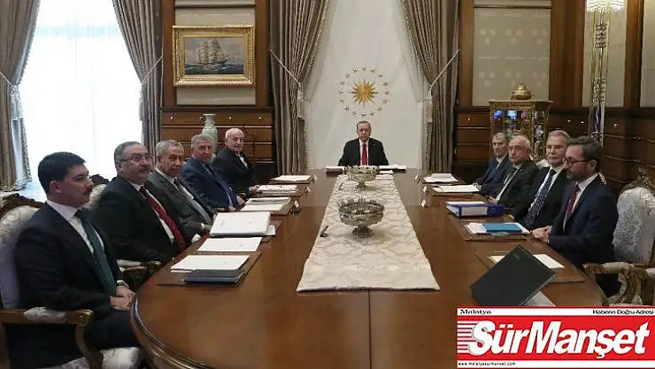 Cumhurbaşkanlığı Yüksek İstişare Kurulu toplantısı Cumhurbaşkanı Erdoğan başkanlığında başladı.