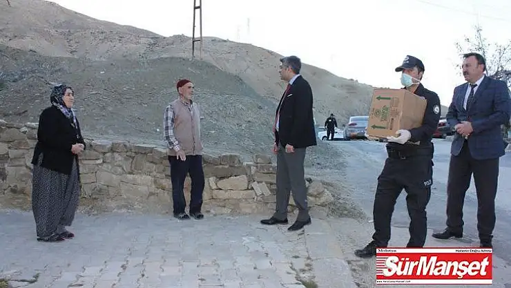 Darende'de 384 yaşlıya yardım