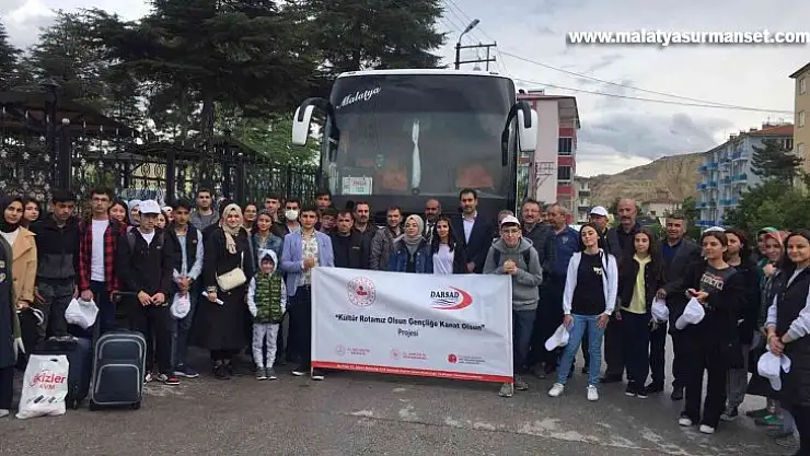 Darende'de öğrenciler kültür gezisine çıktı