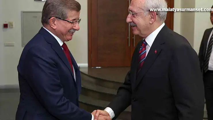 Davutoğlu, CHP Lideri Kılıçdaroğlu'nu ziyaret etti