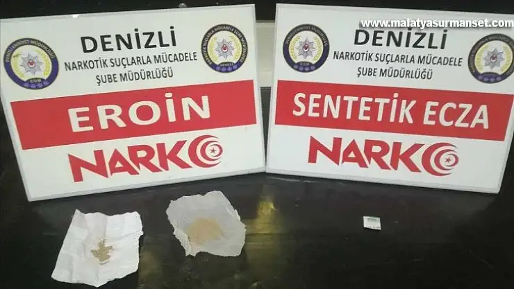 Denizli'de 11 zehir taciri gözaltına alındı