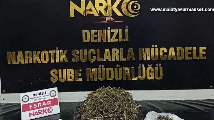 Denizli'de 14 zehir taciri gözaltına alındı