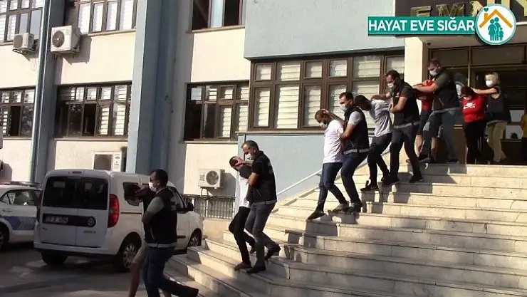 Denizli'de uyuşturucu ticareti yapan 23 şahıs gözaltına alındı
