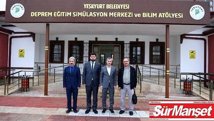 Deprem Eğitim Simülasyon Merkezi gezildi