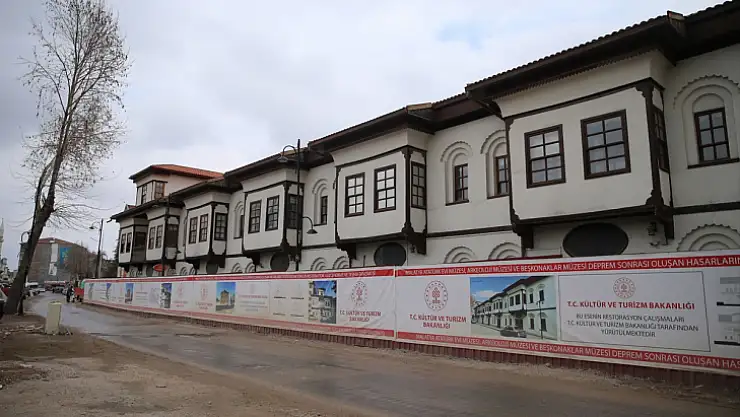 Depremde Zarar Gören Malatya'daki Tescilli Kültür Varlıkları Yenileniyor