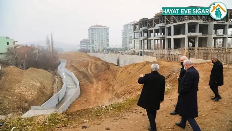 Derme Deresi Islah Projesi ikinci etap çalışmaları sürüyor