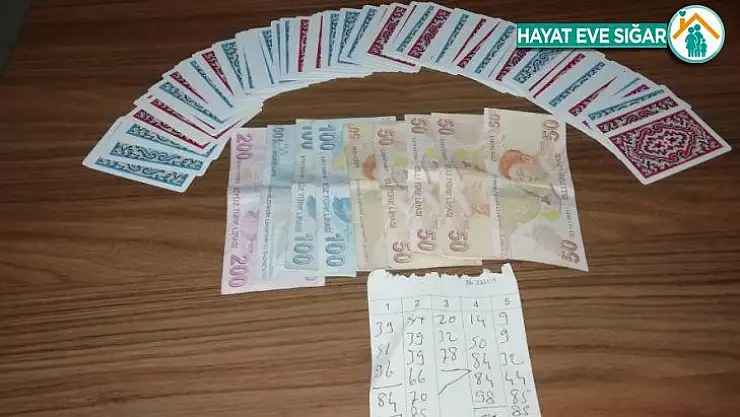 Dernek lokallerine kumar baskını