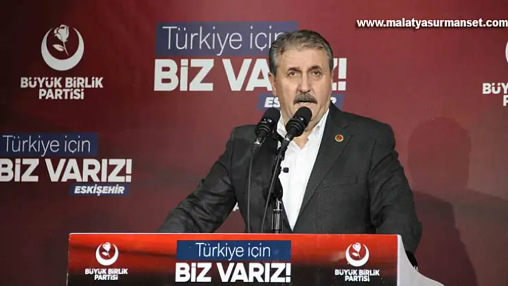 Destici'den Kılıçdaroğlu'na: Ben Apo'yu çıkaracağım, demiyor, ama HDP'lilere, PKK'lılara onu söylüyor