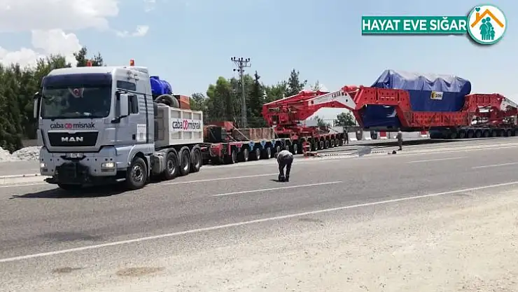 Dev trafo kontrollü ilerliyor