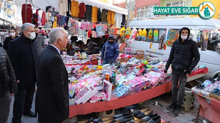 Deva Partisi İl Başkanı Güneş Esnafın Derdini Dinledi