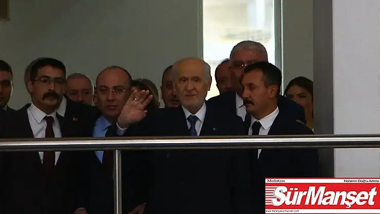 Devlet Bahçeli parti genel merkezine geldi