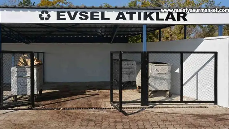Dicle Üniversitesinde, 'Atık geçici depolama alanı' kuruldu