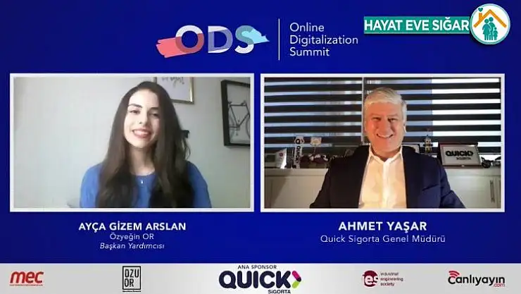 Dijital dünyanın önderleri Quick Sigorta sponsorluğunda bir araya geldi