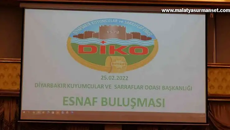 DİKO Başkanı Yüksel, esnaflarla değerlendirme toplantısı için bir araya geldi