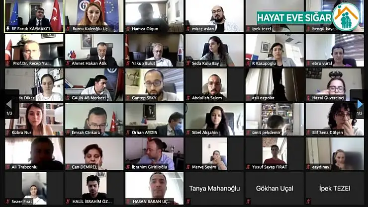 Dışişleri Bakan Yardımcısı Kaymakçı, online etkinlikte gençlerle buluştu