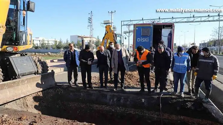 DİSKİ Afet ve 500 Evler kanalizasyon hattında oluşan arızayı giderdi