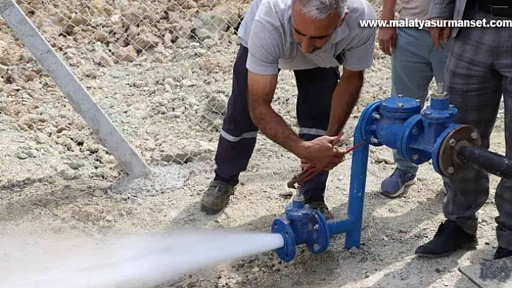 DİSKİ'den kırsal mahalleye kesintisiz içme suyu