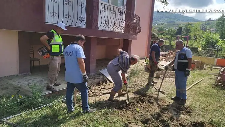 DİSKİ, selden etkilenen Sinop'ta çalışmalara başladı