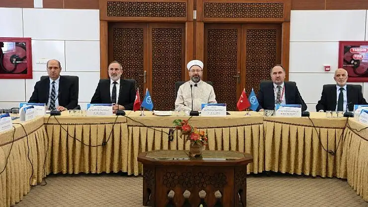 Diyanet işleri Başkanı Erbaş: 'İslam'a uygun, özgün bir sigorta modelini inşa etmek vazgeçilmez bir sorumluluktur'