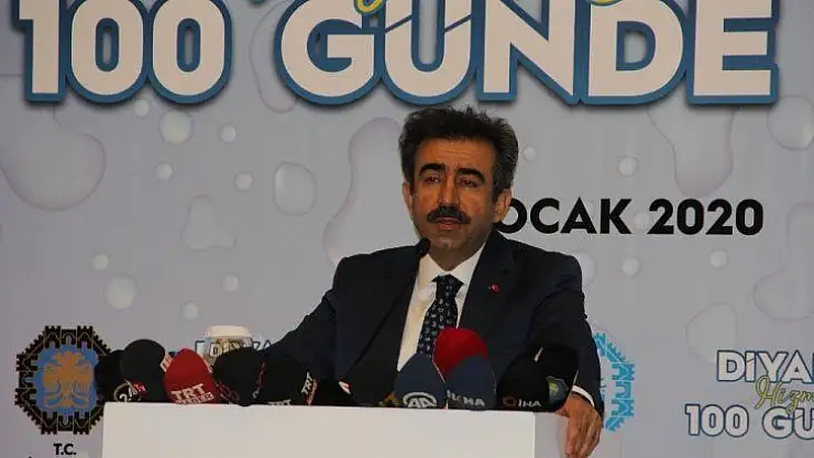 Diyarbakır'a hizmet yolunda 100 günde DİSKİ