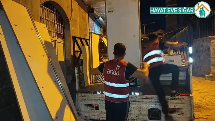 Diyarbakır ANDA il temsilciliği ihtiyaç sahibi ailelere yardım etmeye devam ediyor