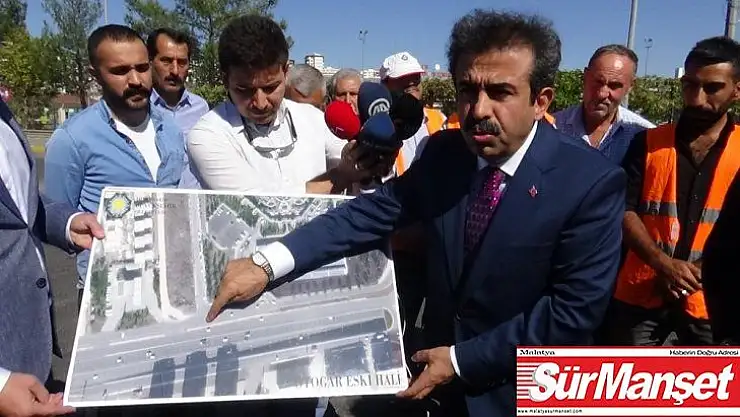 Diyarbakır Büyükşehir Belediyesi, otogar girişini yeniliyor