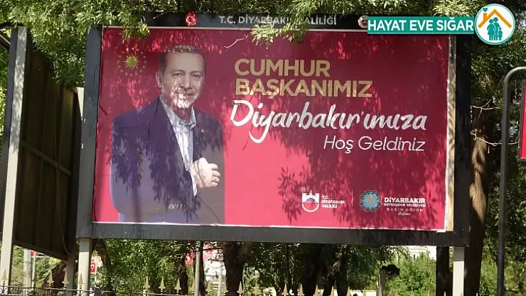 Diyarbakır Cumhurbaşkanını karşılamaya hazır