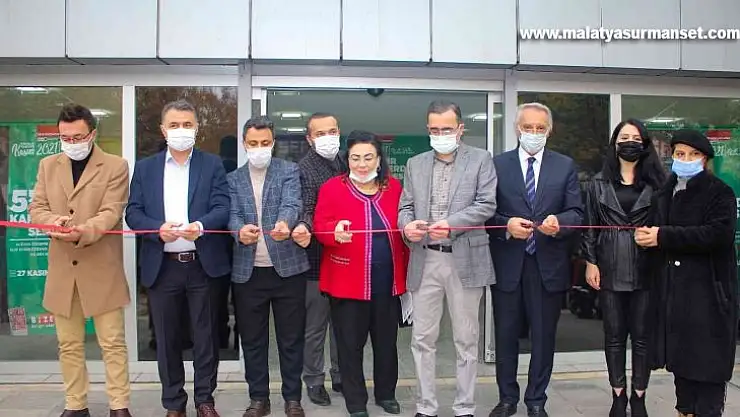 Diyarbakır'da '5'i Bir Yerde Karma Resim Sergisi' açıldı