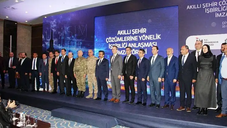 Diyarbakır'da 'akıllı şehir çözümlerine yönelik iş birliği anlaşması' imzalandı