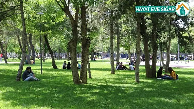 Diyarbakır'da  kısıtlama kalktı gençler sokaklara akın etti