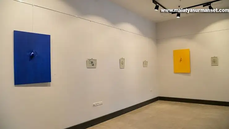 Diyarbakır'da 'Sergi Sarı Bayraklıdır' sergisi açıldı