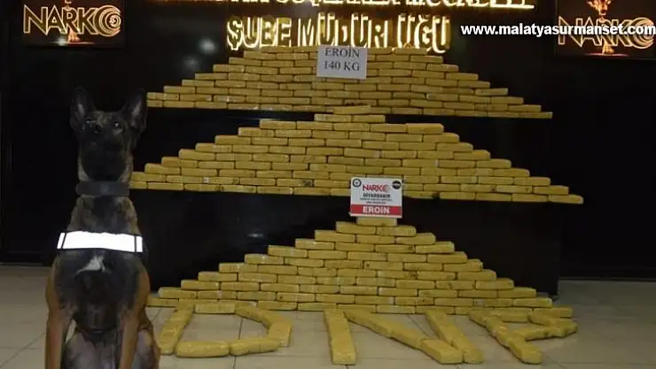 Diyarbakır'da 140 kilogram eroin ele geçirilmesiyle ilgili bir şüpheli tutuklandı
