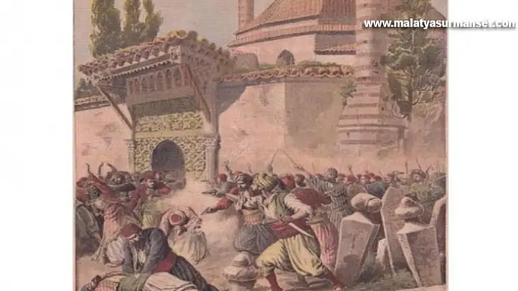 Diyarbakır'da 1895 yılında Ermeni komitelerin saldırısı sonucu 8 cami yakılarak kanlı Cuma yaşandı