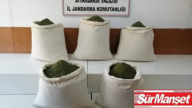 Diyarbakır'da 220 kilogram esrar ele geçirildi