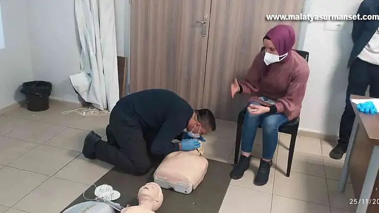 Diyarbakır'da ilk yardım eğitimi