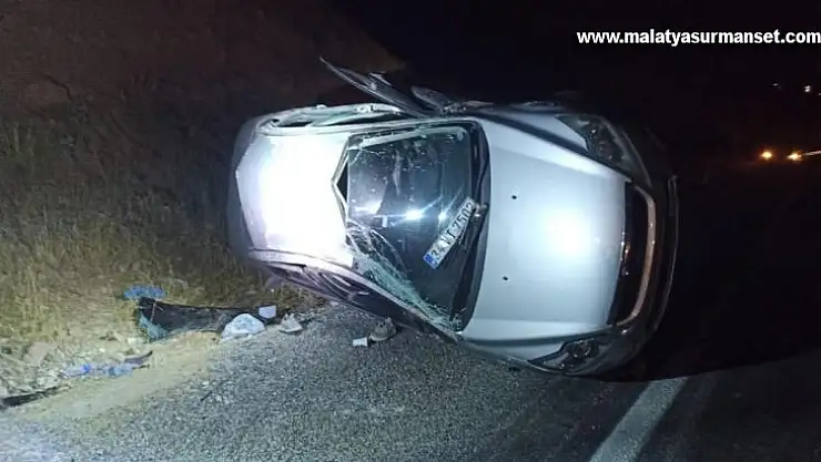 Diyarbakır'da kontrolden çıkan otomobil takla attı: 1 ölü