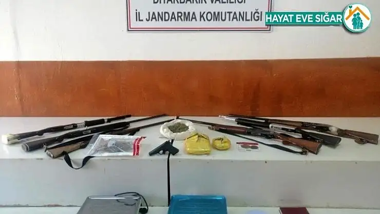 Diyarbakır'da Tırpan-2 uyuşturucu operasyonu: 16 gözaltı