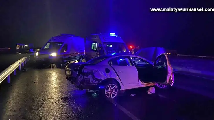 Diyarbakır'da trafik kazası: 1 ölü, 4 yaralı