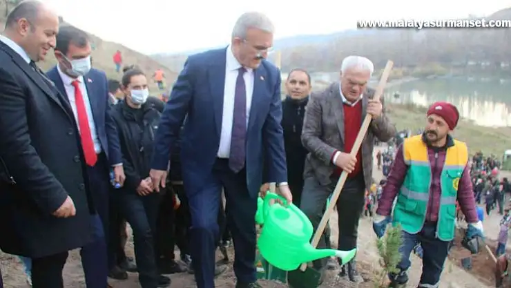 Diyarbakır Fetih 1382 Hatıra Ormanı'nda 10 bin 918 ağaç dikildi