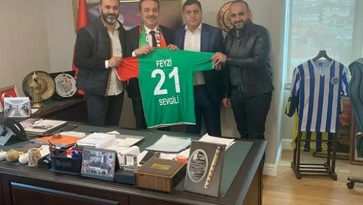 Diyarbekirspor yönetiminden Sevgili'ye ziyaret