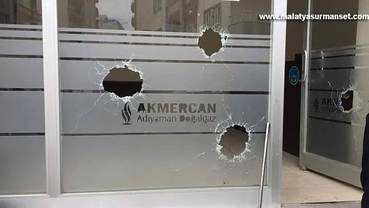 Doğalgaz şirketine silahlı saldırı