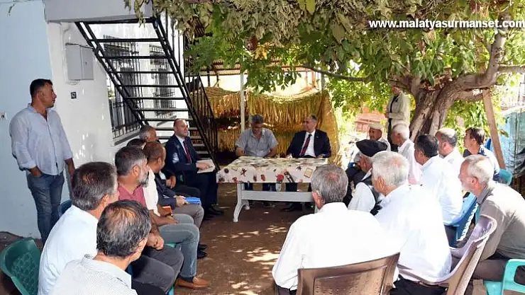 Doğanlı ve Çatalağaç köyünde iskan konusu masaya yatırıldı