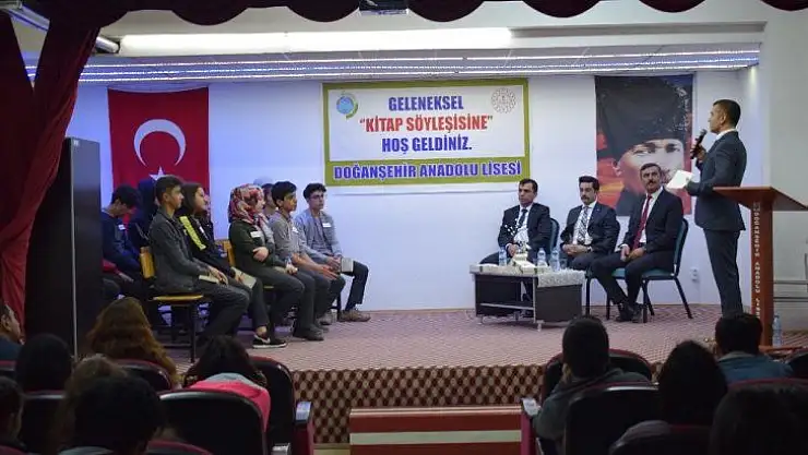 Doğanşehir Anadolu Lisesinden kitap söyleşileri devam ediyor
